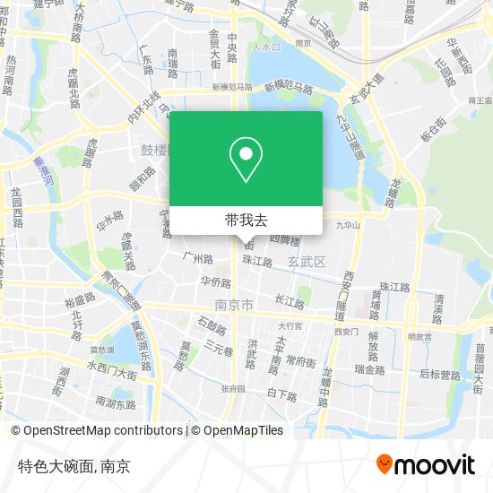 特色大碗面地图