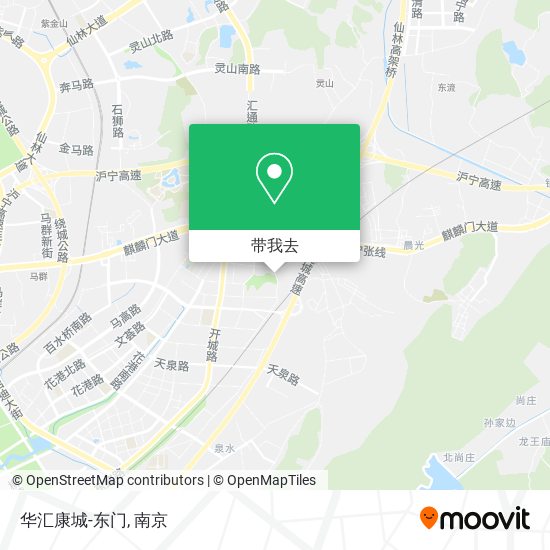 华汇康城-东门地图