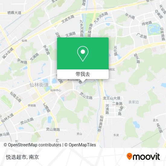 悦选超市地图