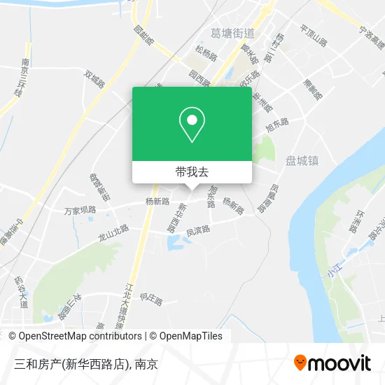 三和房产(新华西路店)地图