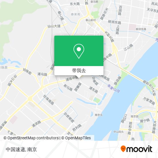 中国速递地图