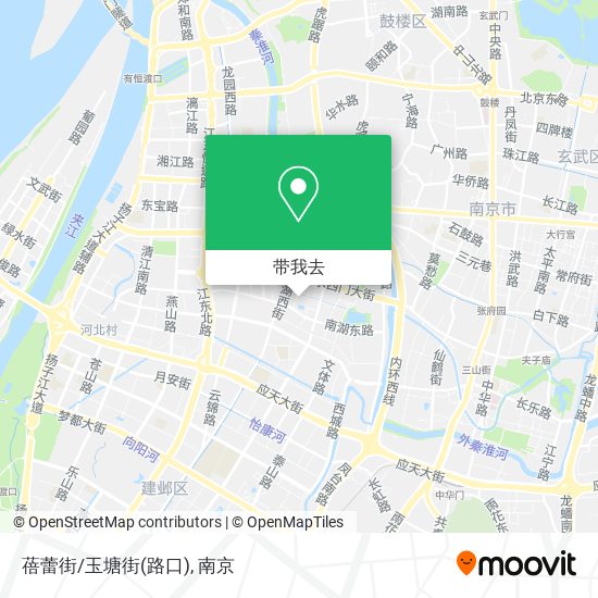 蓓蕾街/玉塘街(路口)地图
