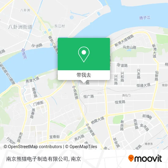 南京熊猫电子制造有限公司地图
