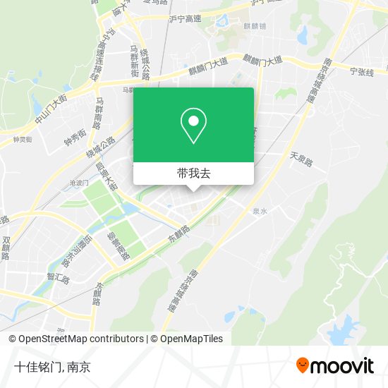 十佳铭门地图