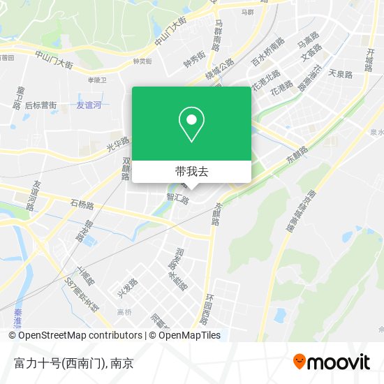 富力十号(西南门)地图