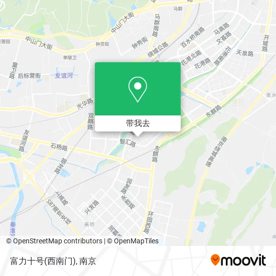 富力十号(西南门)地图