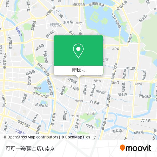 可可一碗(国金店)地图