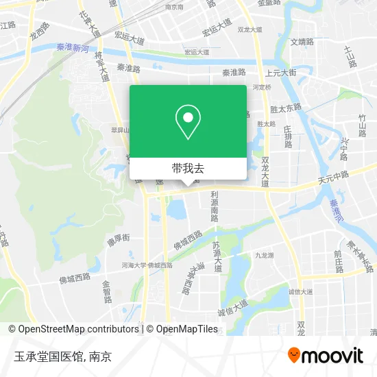 玉承堂国医馆地图