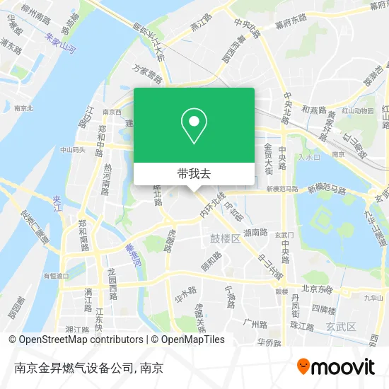 南京金昇燃气设备公司地图
