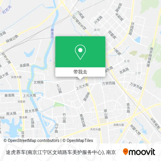 途虎养车(南京江宁区文靖路车美护服务中心)地图