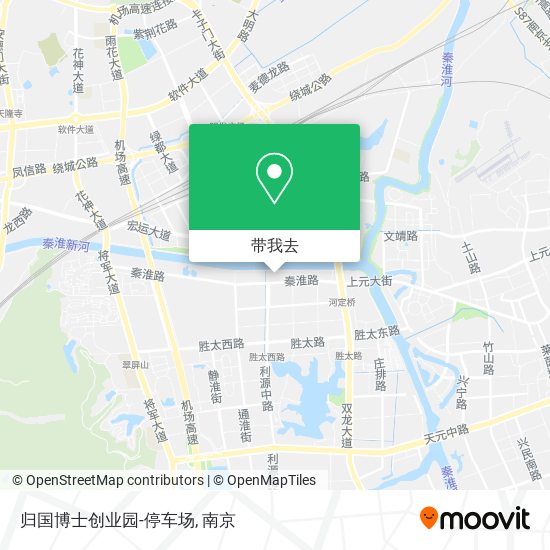 归国博士创业园-停车场地图