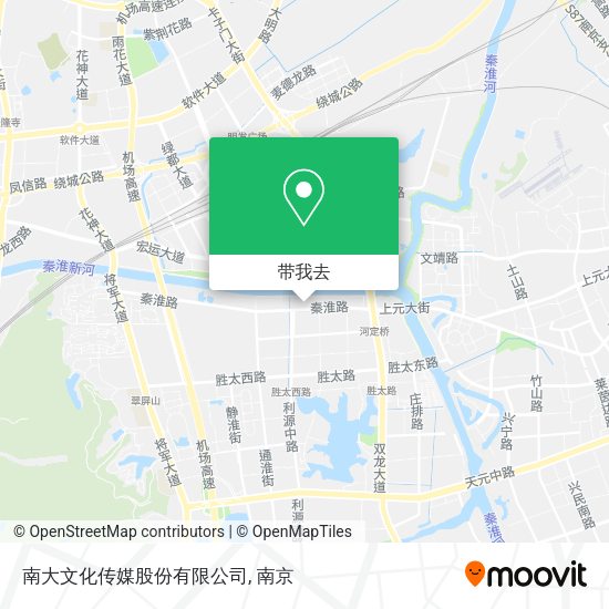 南大文化传媒股份有限公司地图