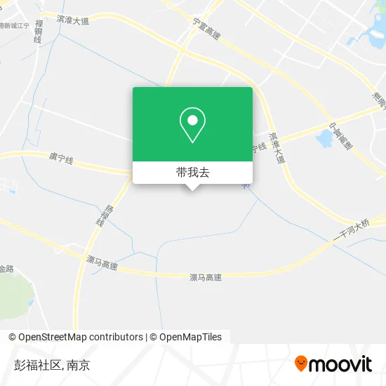 彭福社区地图