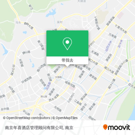 南京年喜酒店管理顾问有限公司地图