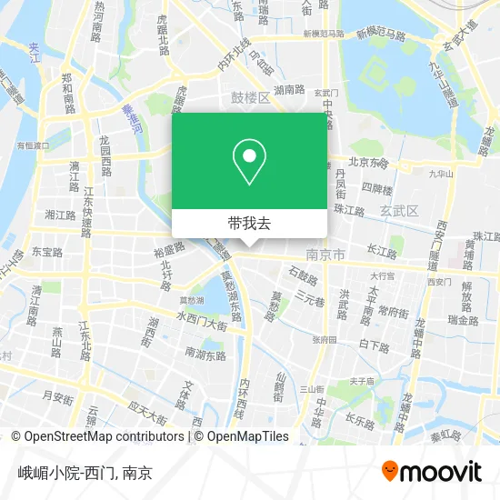 峨嵋小院-西门地图