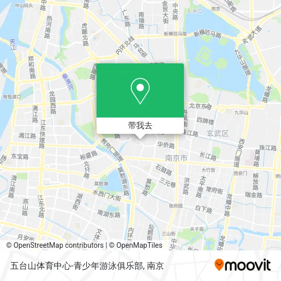 五台山体育中心-青少年游泳俱乐部地图