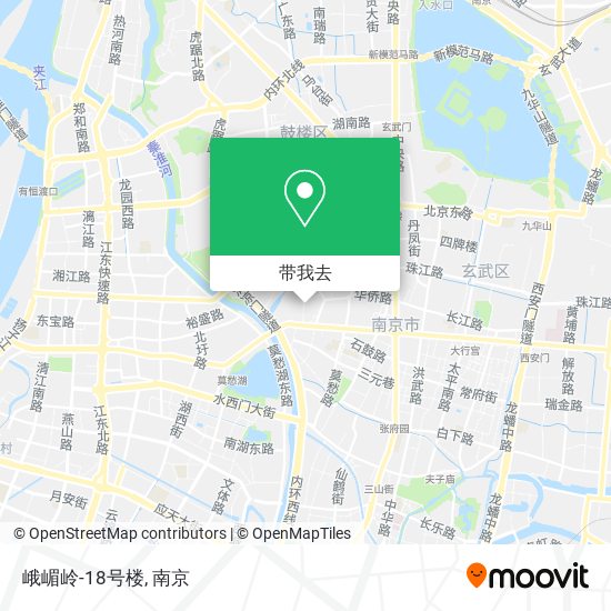 峨嵋岭-18号楼地图