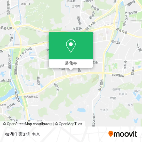 御湖仕家3期地图