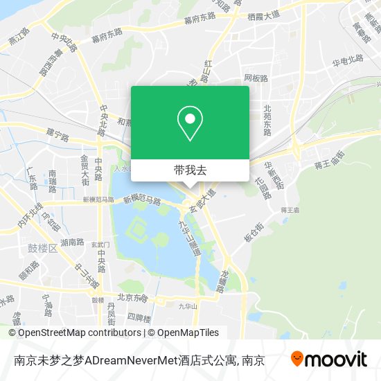 南京未梦之梦ADreamNeverMet酒店式公寓地图