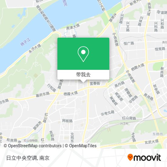 日立中央空调地图