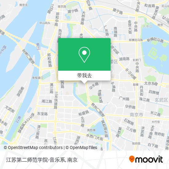 江苏第二师范学院-音乐系地图