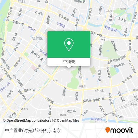 中广置业(时光澔韵分行)地图