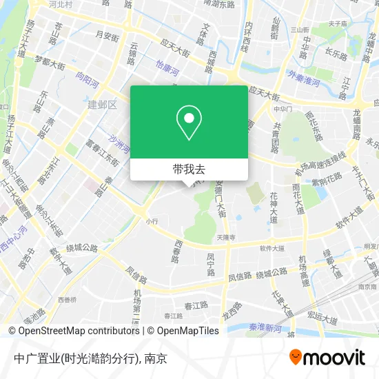 中广置业(时光澔韵分行)地图