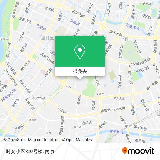 时光小区-20号楼地图