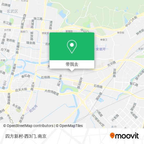四方新村-西3门地图