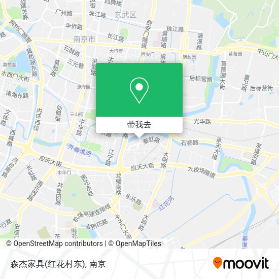森杰家具(红花村东)地图