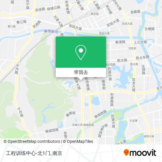 工程训练中心-北1门地图