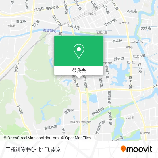 工程训练中心-北1门地图