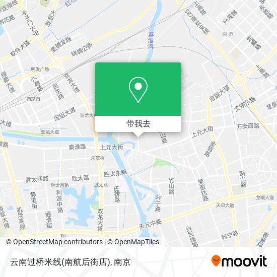 云南过桥米线(南航后街店)地图