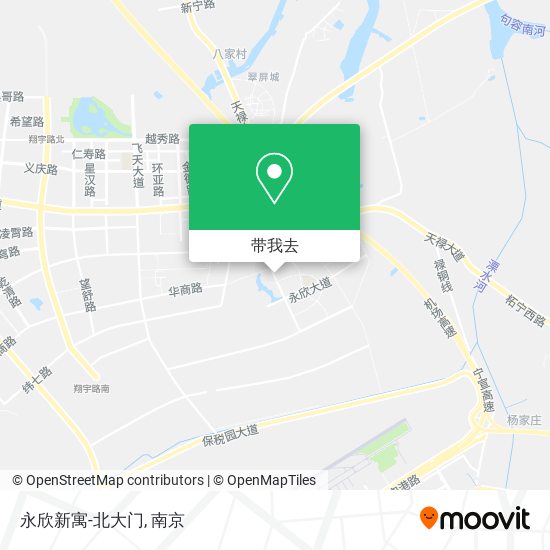 永欣新寓-北大门地图