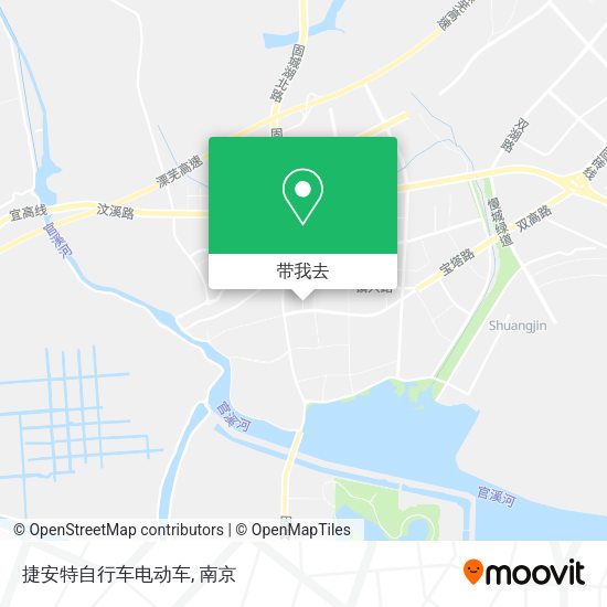 捷安特自行车电动车地图