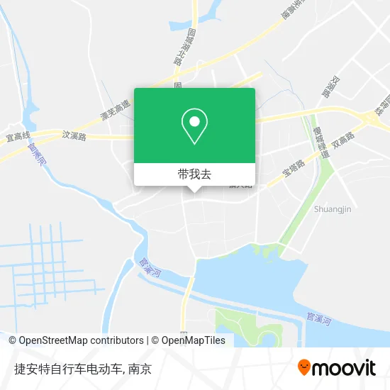 捷安特自行车电动车地图