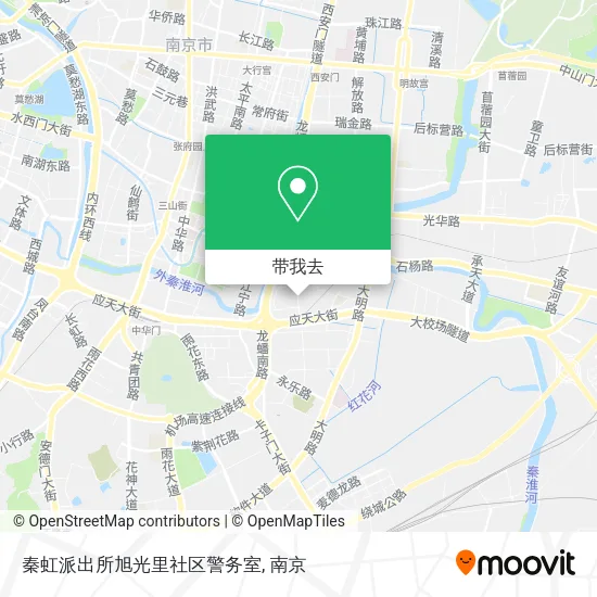 秦虹派出所旭光里社区警务室地图