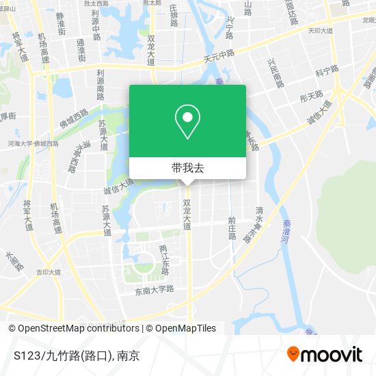 S123/九竹路(路口)地图