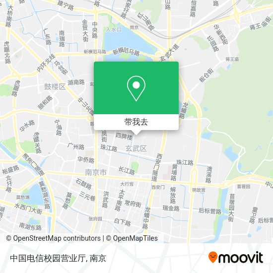中国电信校园营业厅地图