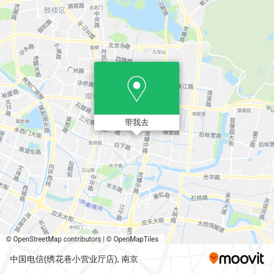 中国电信(绣花巷小营业厅店)地图