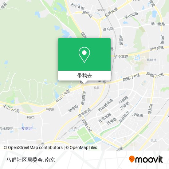 马群社区居委会地图