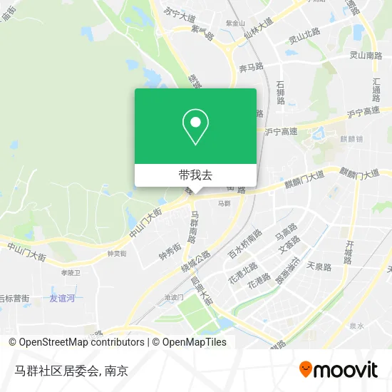 马群社区居委会地图