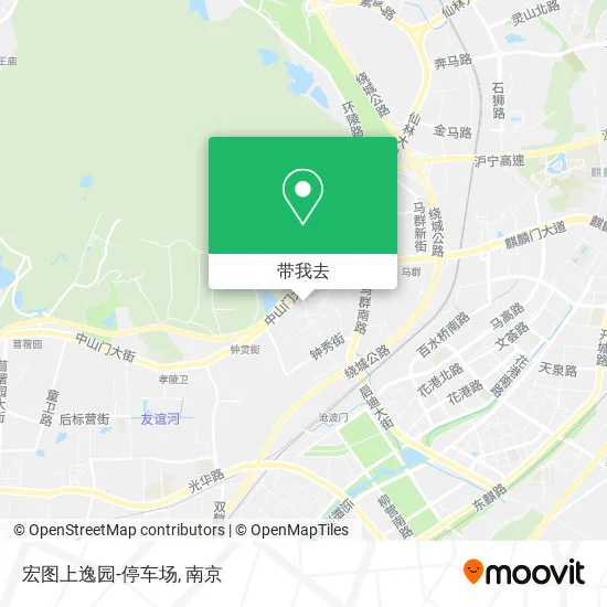 宏图上逸园-停车场地图