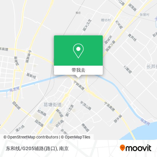 东和线/G205辅路(路口)地图