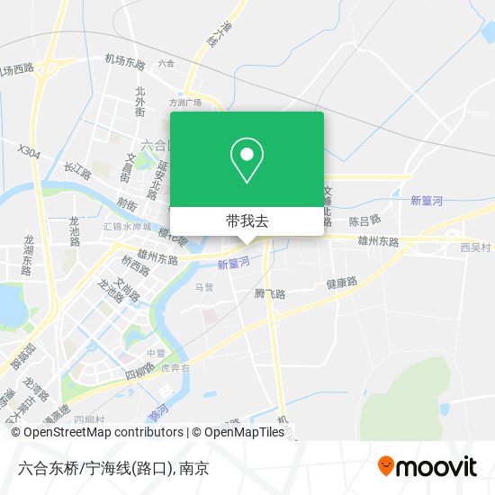 六合东桥/宁海线(路口)地图