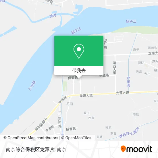 南京综合保税区龙潭片地图