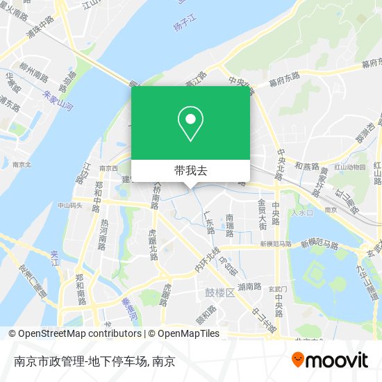 南京市政管理-地下停车场地图