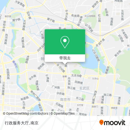行政服务大厅地图