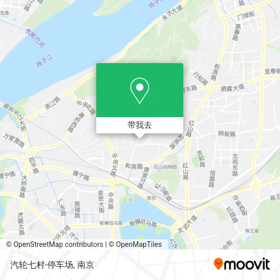 汽轮七村-停车场地图