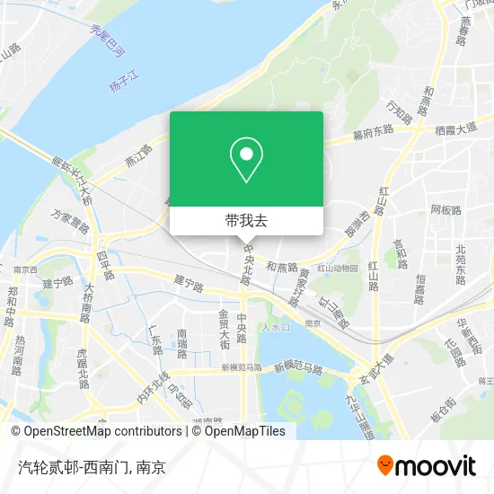 汽轮贰邨-西南门地图